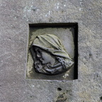 Reliéf madony v Mariánské jeskyni