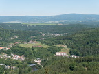 Pohled na Kyselku z Bučiny