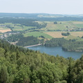 Spodní nádrž přečerpávací přehrady Markersbach