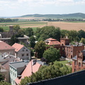 Ząbkowice Śląskie, ruiny zámku a evangelického kostela