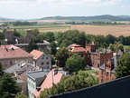 Ząbkowice Śląskie, ruiny zámku a evangelického kostela