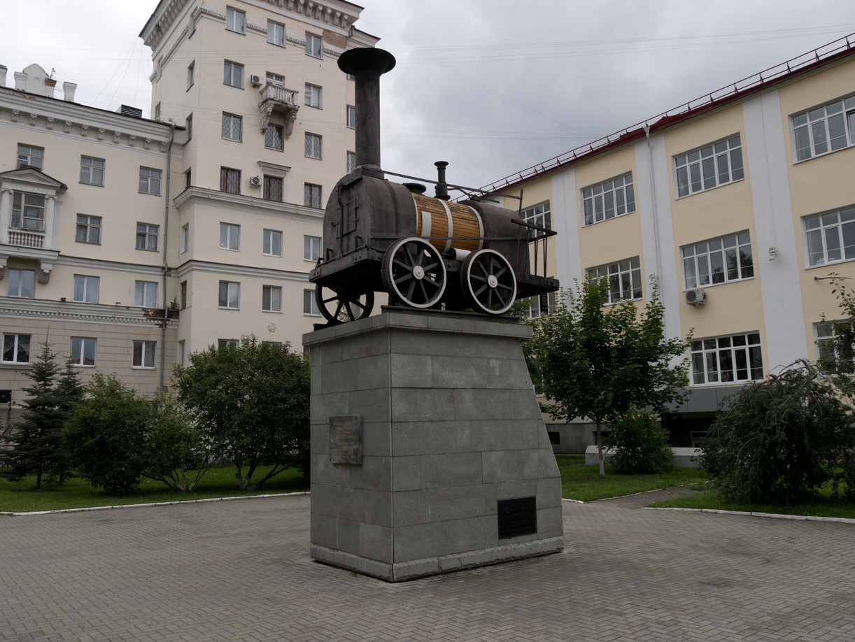 Památník první parní lokomotivy